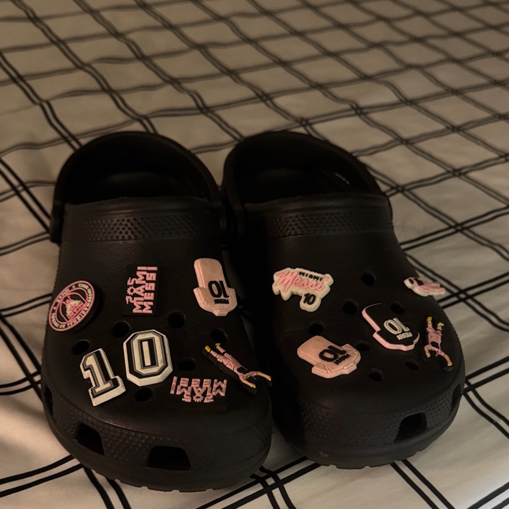 Custom Messi crocs